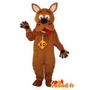 Mascot brun Scooby Doo - Scooby Doo drakt brun - MASFR003656 - Maskoter Scooby Doo