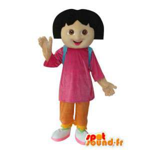 Jente Mascot Plush - Character Costume  - MASFR003674 - Maskoter gutter og jenter