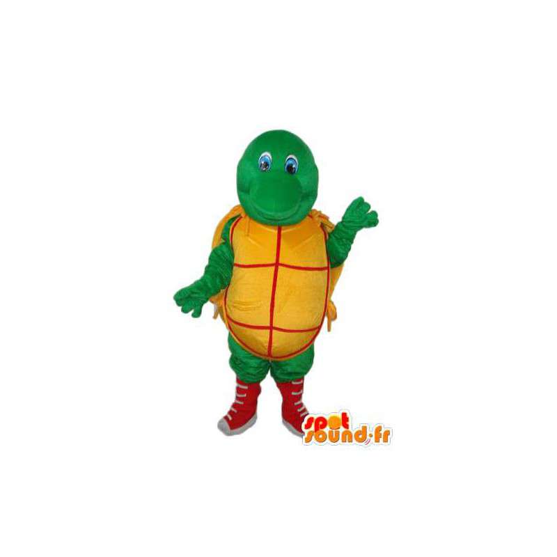 Fantasia representando uma tartaruga - traje Turtle - MASFR003886 - Mascotes tartaruga