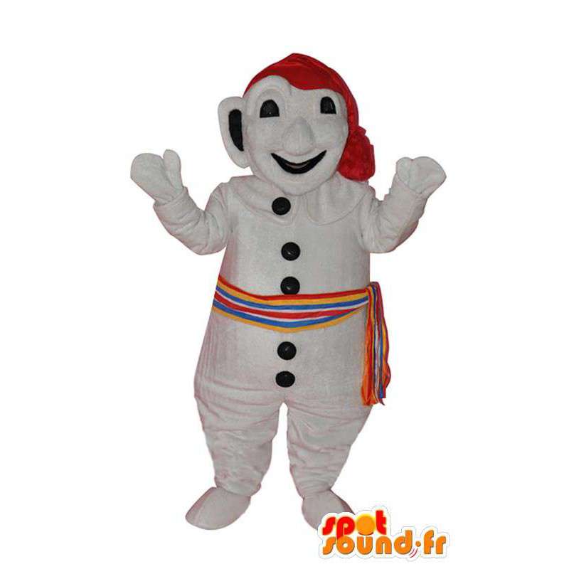 Schneemann-Kostüm - Man Disguise - MASFR004094 - Menschliche Maskottchen