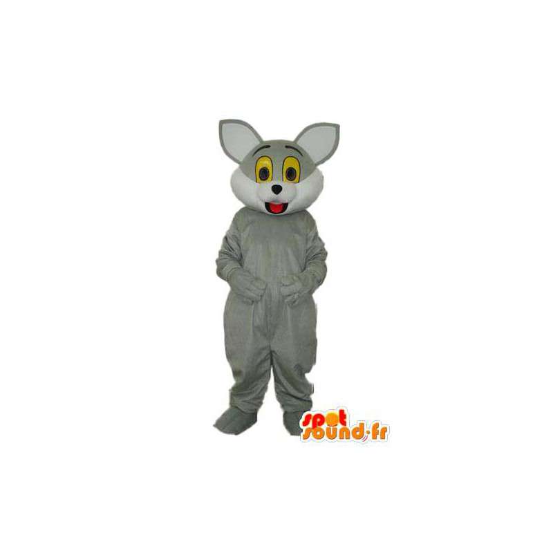 Disfraz de un ratón gris - Vestuario de un ratón gris - MASFR004110 - Mascota del ratón