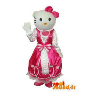 Mascotte Mime, sorella gemella Ciao, in abito rosa - MASFR004134 - Mascotte Hello Kitty
