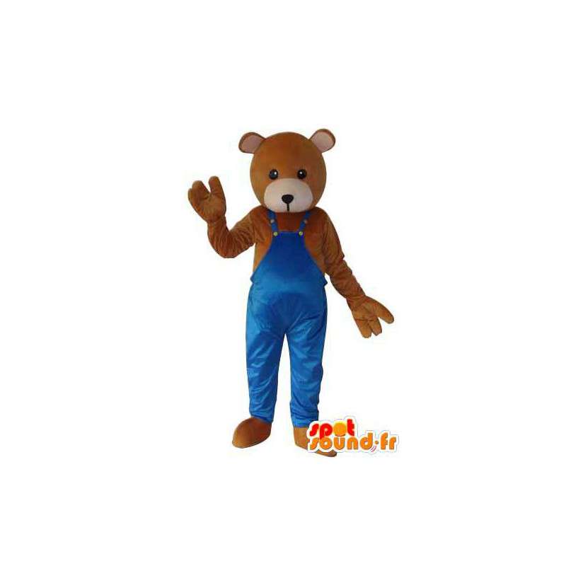 Mascotte d'ours brun en peluche - Costume d'ours marron dans Mascotte d'ours  Changement de couleur Pas De Changement Taille L (180-190 Cm) Bon a tirer  Non Avec les vêtements ? (si présents
