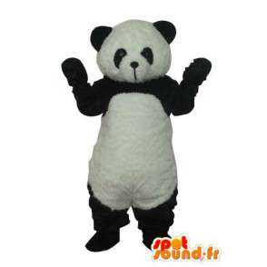 Mascote do panda preto e branco muito bonito e Cortar L (175-180CM)