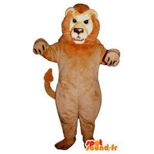 Mascotte de lion en peluche. Costume de lion - MASFR004677 - Mascottes Lion