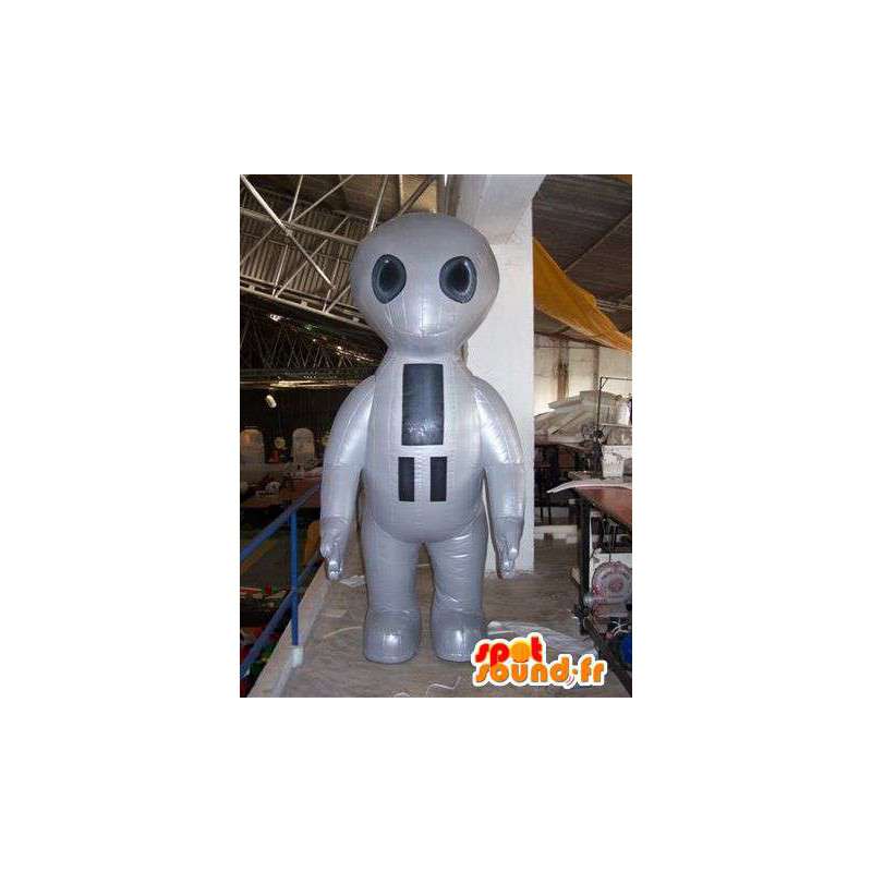 Mascot grijze UFO opblaasbare ballon  - MASFR004972 - Mascottes VIP