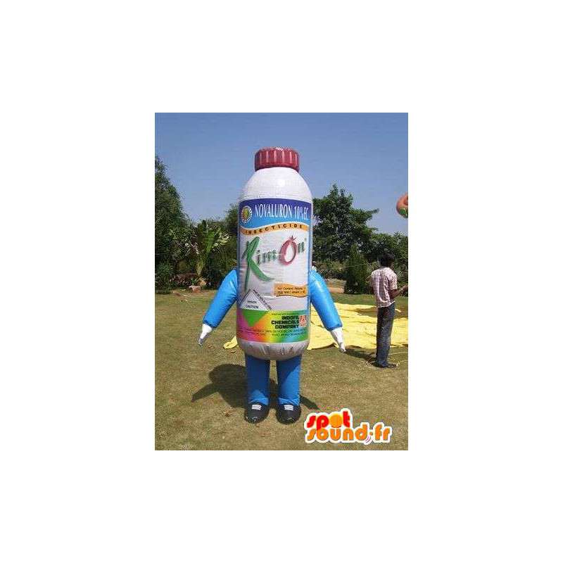 Mascotte bouteille d'insecticide en ballon gonflable - MASFR004985 - Mascottes VIP