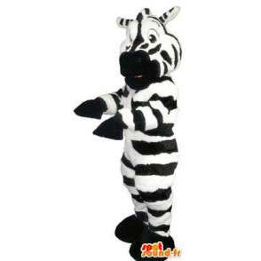 Zebra fantasia de mascote frete grátis - MASFR005119 - Os animais da selva