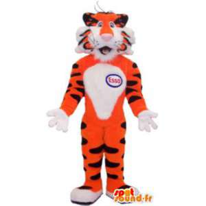Tiger traje de la mascota para adultos de la marca Esso - MASFR005199 - Mascotas de tigre