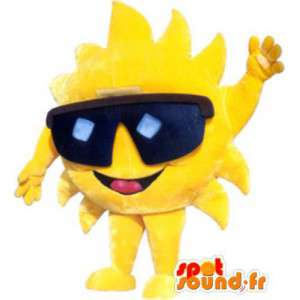 Dospělý maskot kostým postava s sluneční brýle - MASFR005252 - Neutajované Maskoti