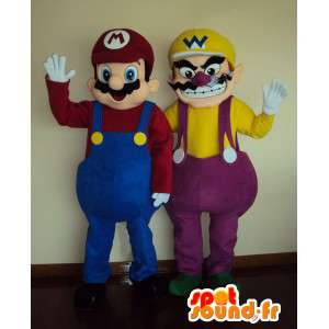 Mascot character - Mario Bros - Wario - disfarce - MASFR005350 - Mario Mascotes