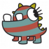 Sea monster mascots