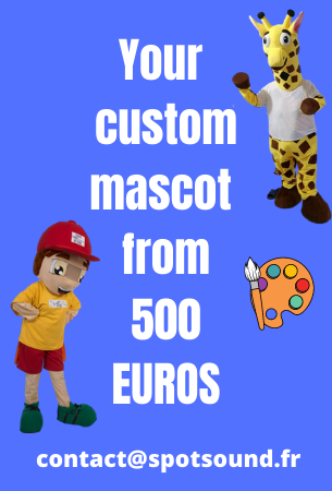 custom spotsound mascot