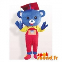 Mascotte du jour chez SPOTSOUND: Mascotte d'ours bleu diplômé. Costume de diplômé . Découvrez les mascottes @spotsound_mascots #mascotte #mascottes #marketing #costume #spotsound #personalisé #streetmarketing #guerillamarketing #publicité . Lien: https://www.spotsound.fr/fr/6224-mascotte-d-ours-bleu-diplômé-costume-de-diplômé.html